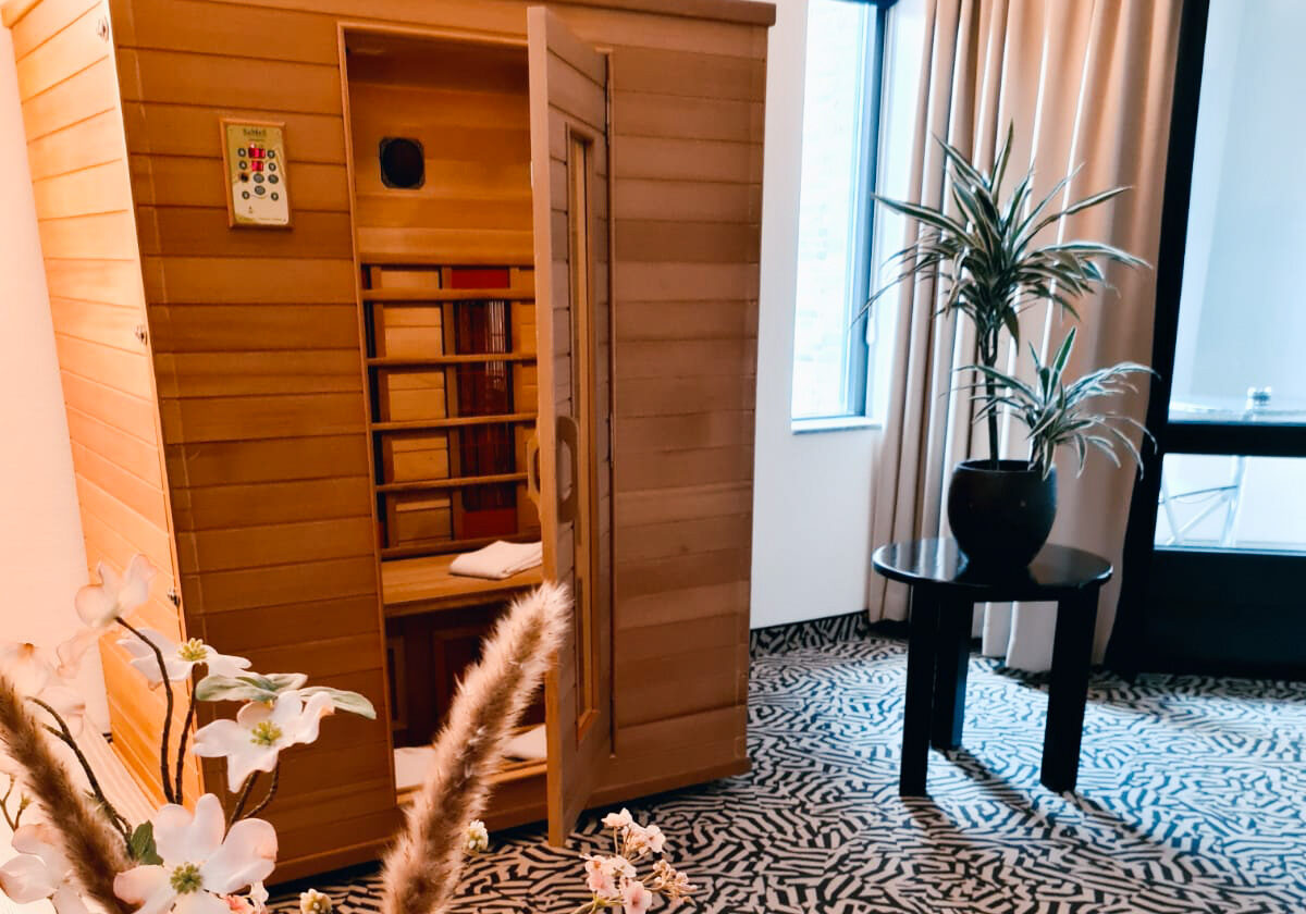 Deluxe Infrarood Sauna kamer - Hotel De Schout
