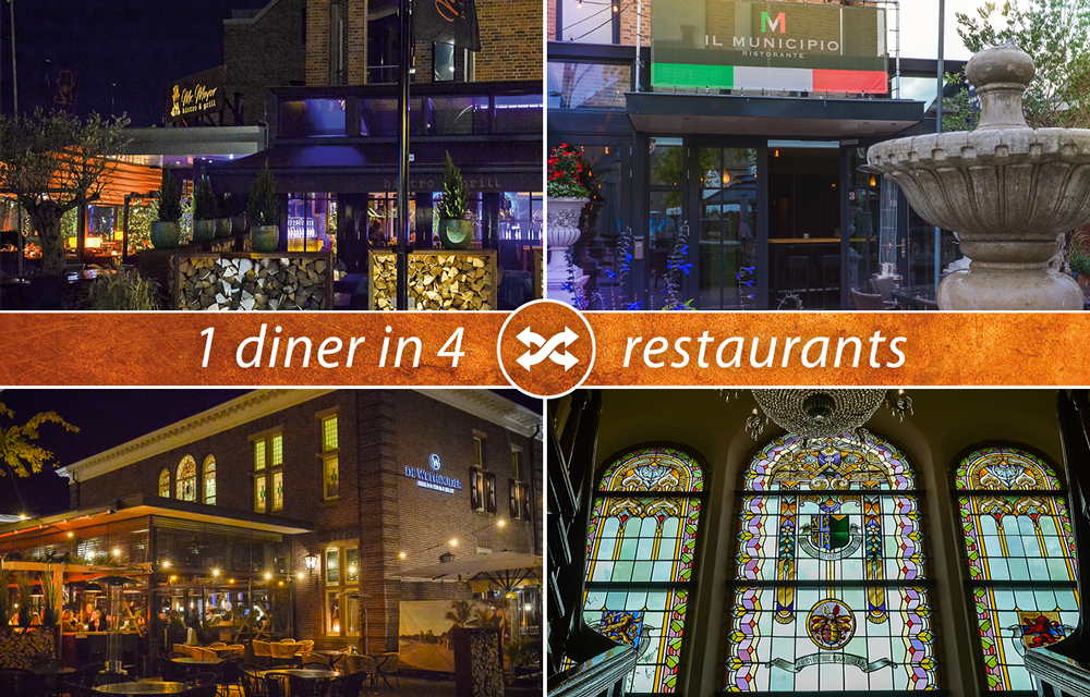 1 diner in 4 restaurants | Walking dinner in Denekamp